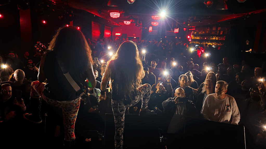 Man performing on stage