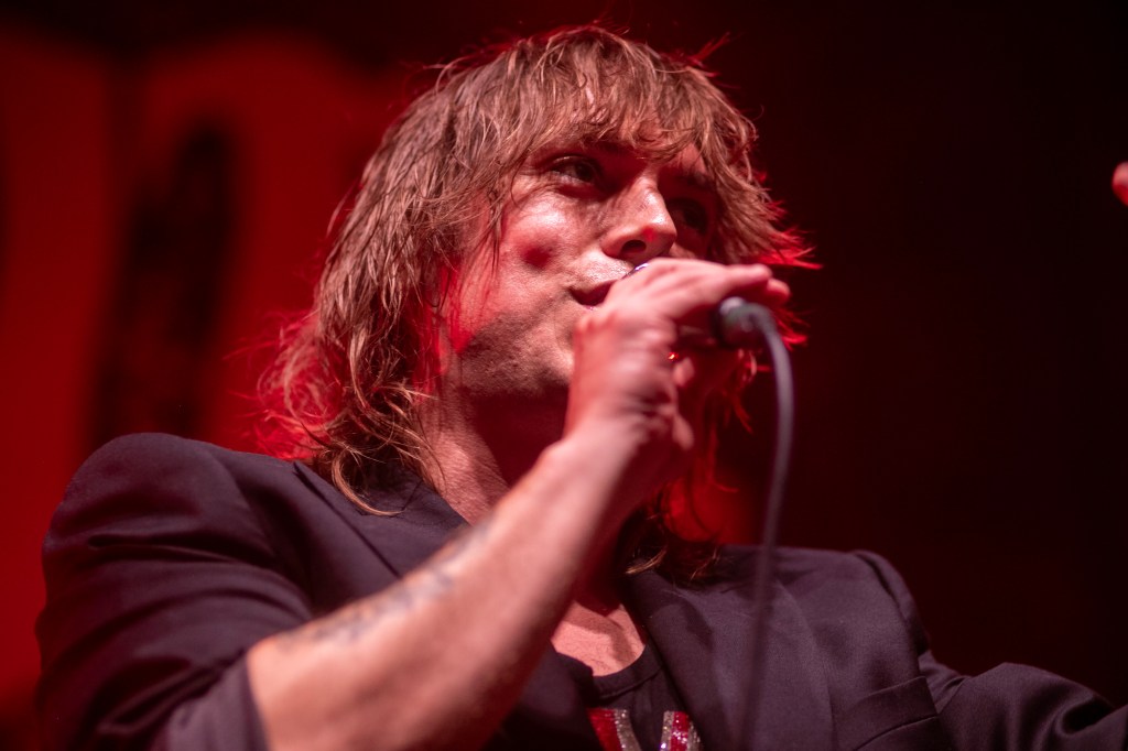 Band performing on stage