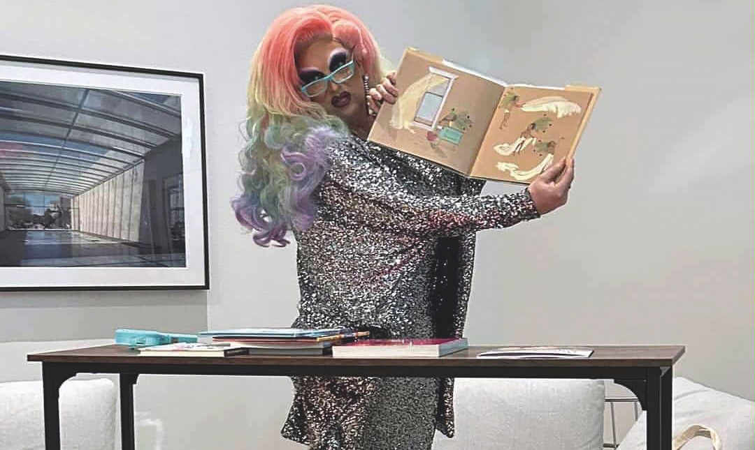 Cassie Nova at story time