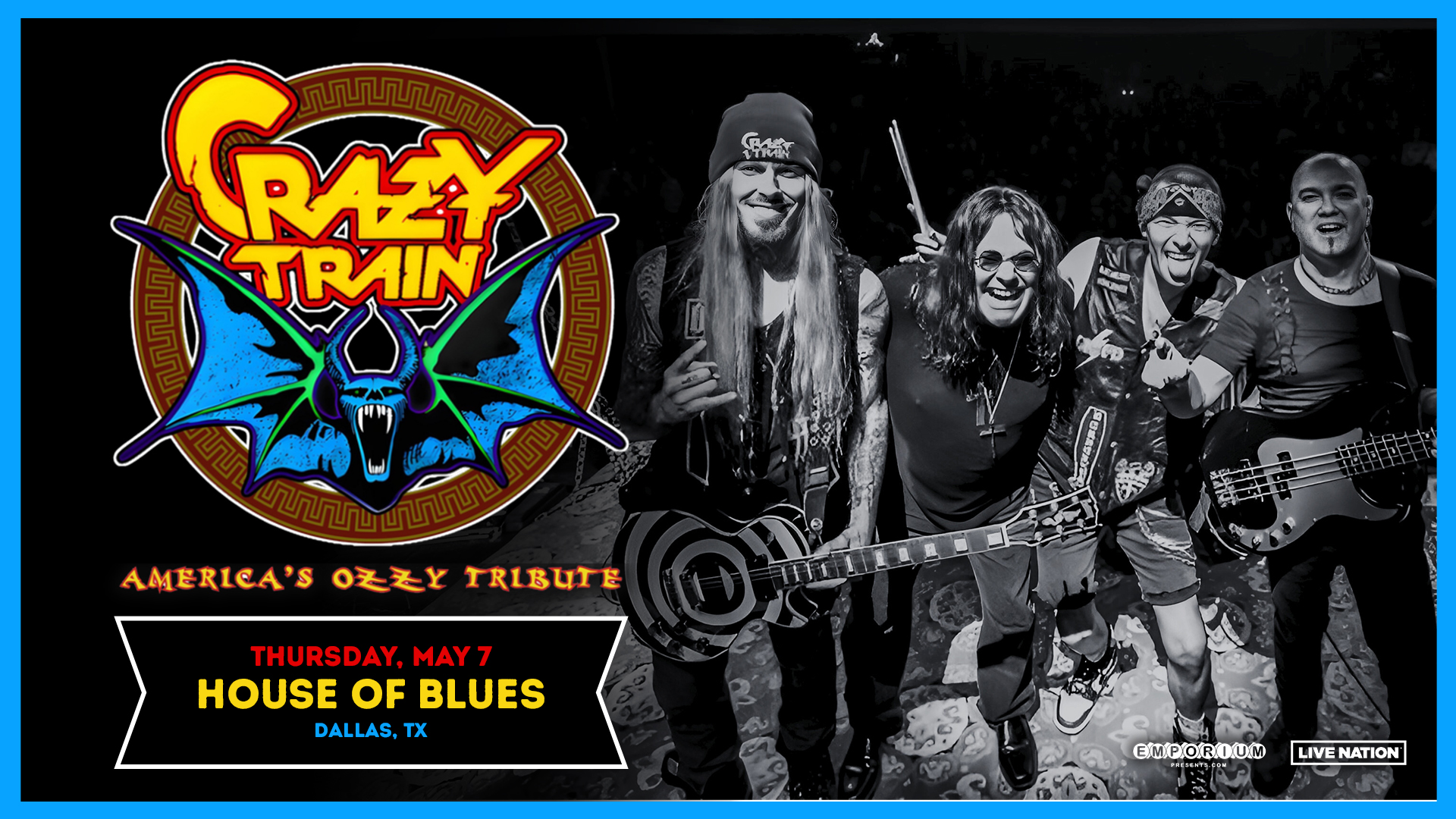 Win 2 tickets to CRAZY TRAIN!