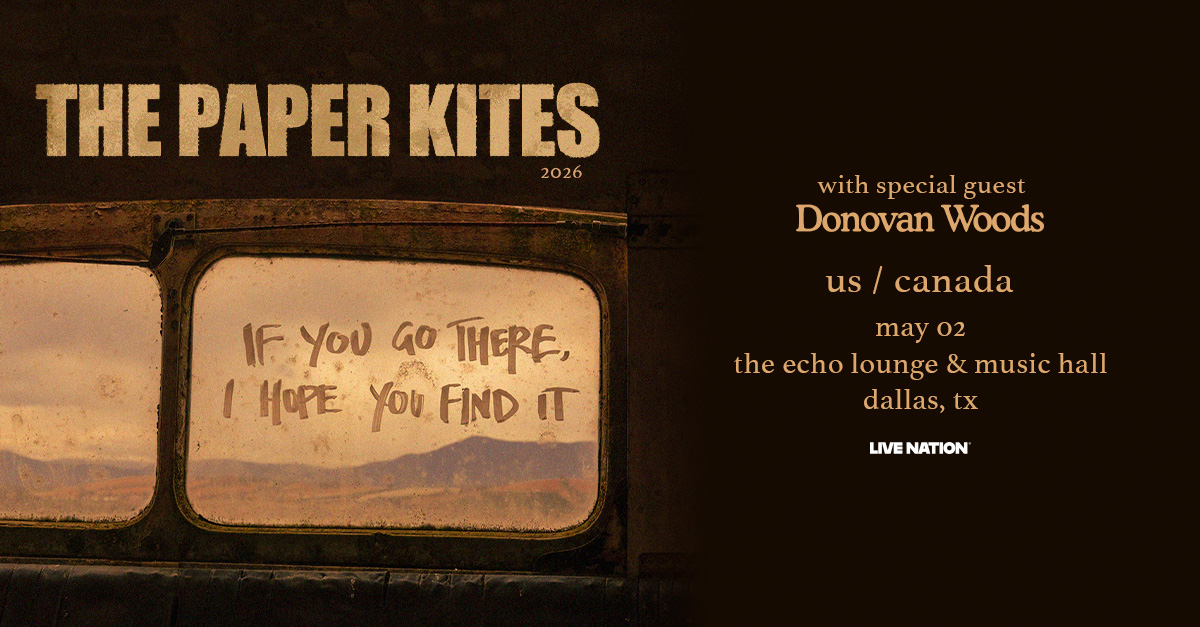 Win 2 tickets to The Paper Kites!