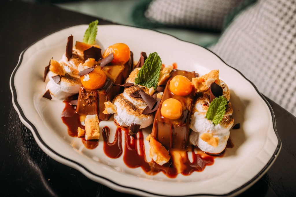 Dark Chocolate Budino at the Charles