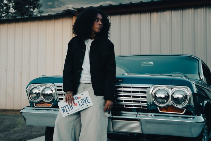 Woman posing for a photo