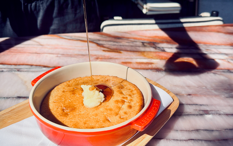 Skillet Pancake at Flamant