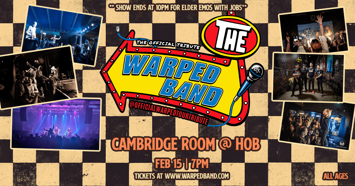 Win 2 tickets to The Warped Band!