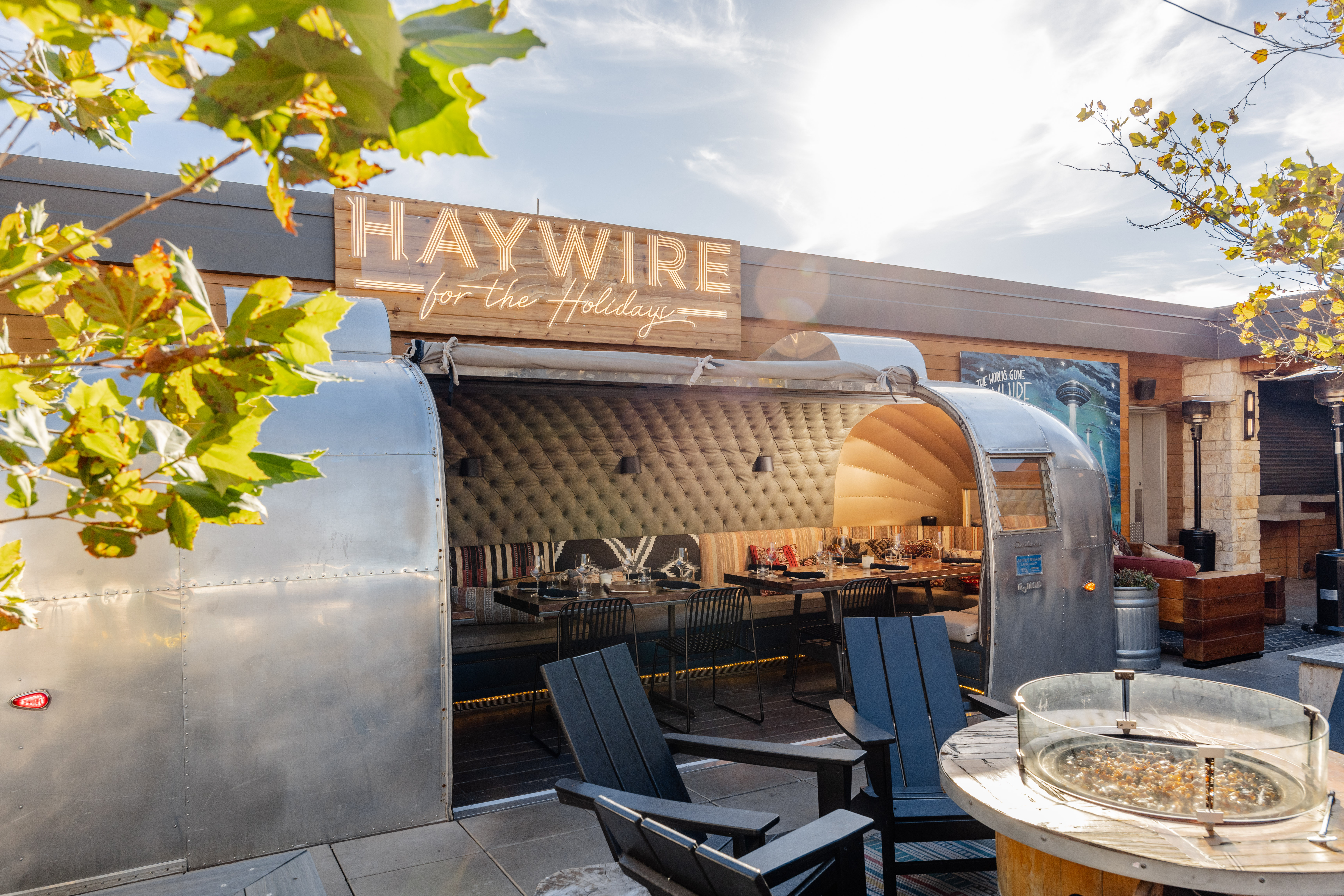 Haywire's Airstream Trailer