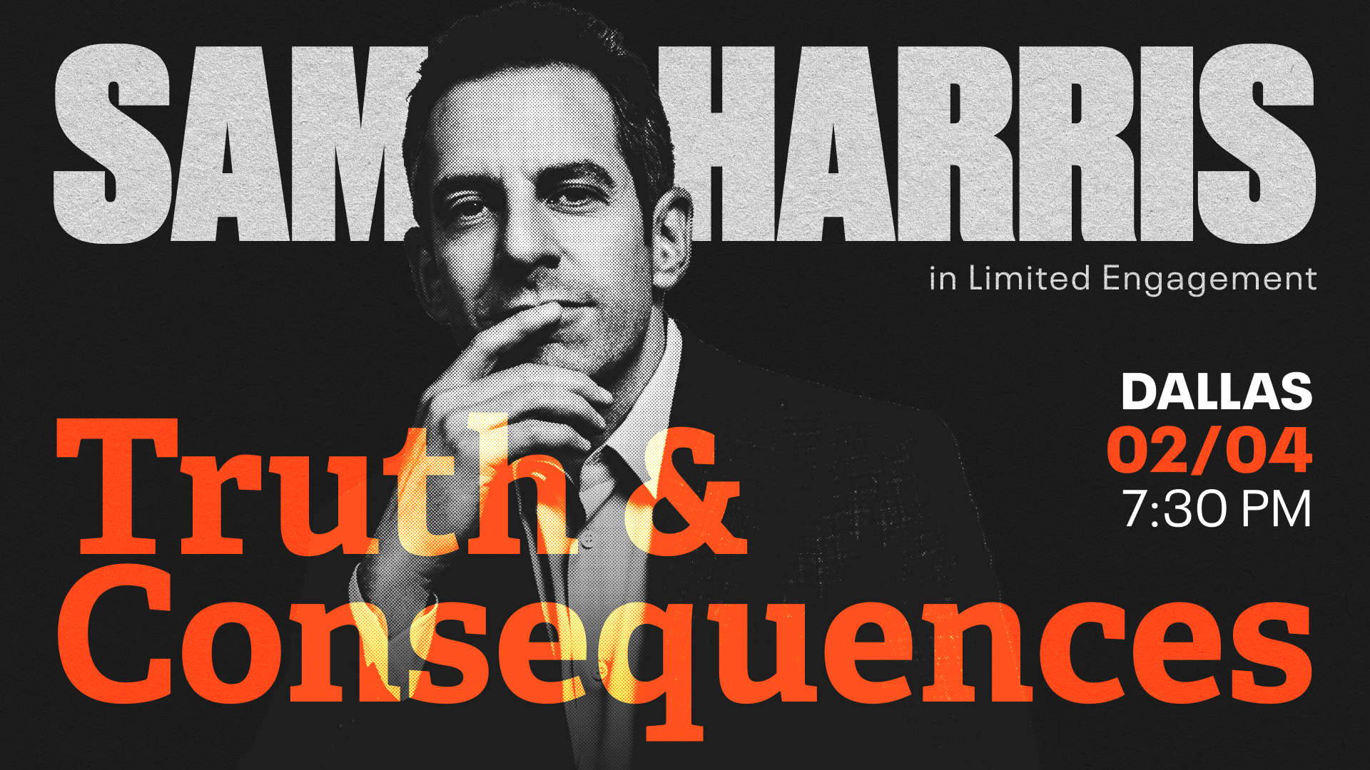 Win 2 tickets to Sam Harris!