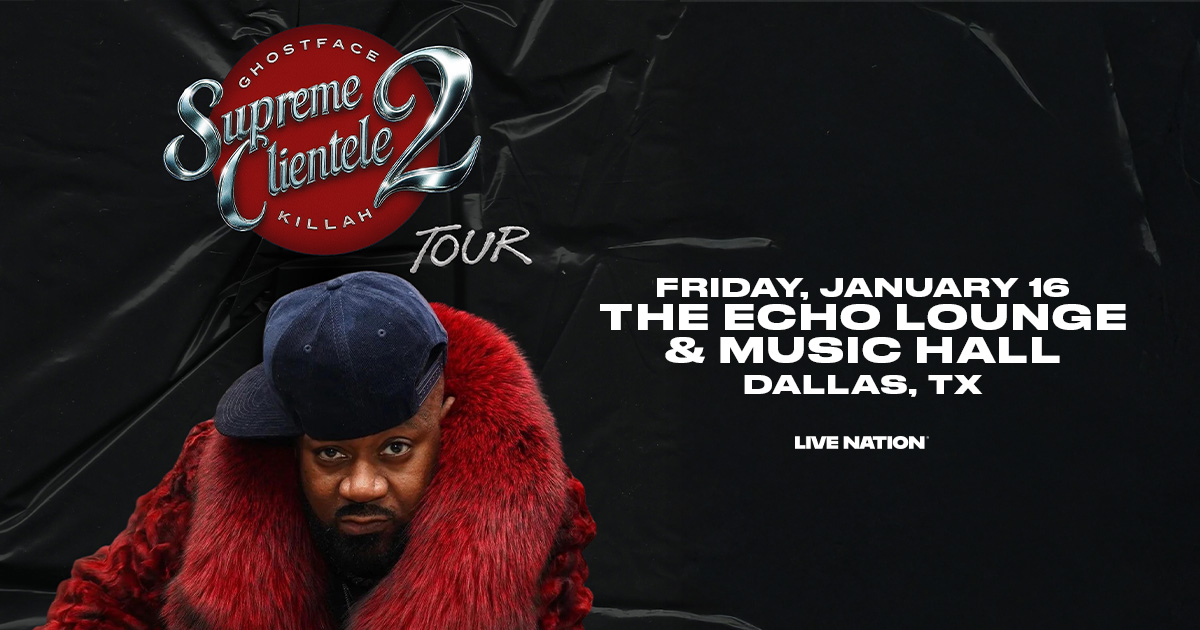 Win 2 tickets to Ghostface Killah!