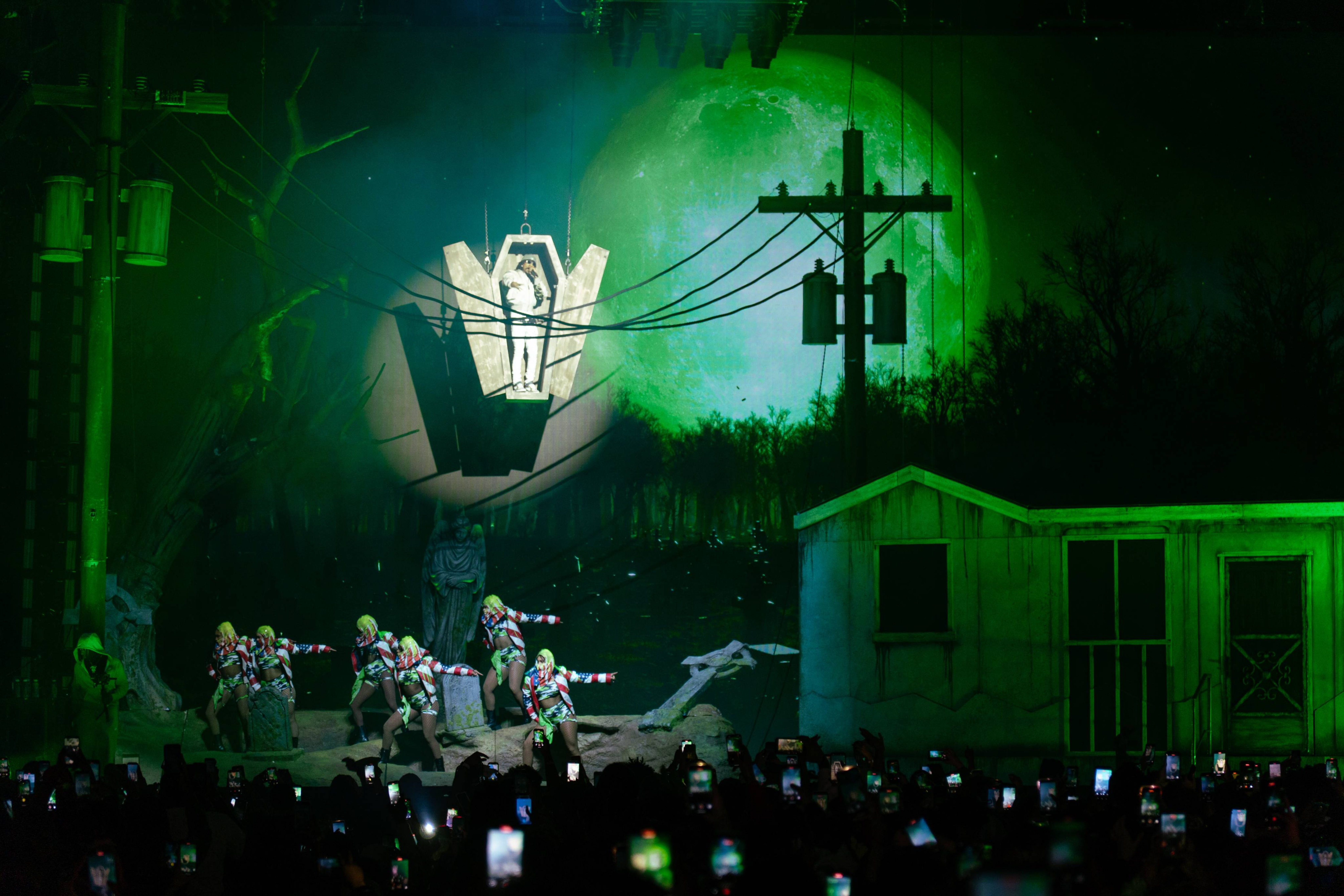 Man performing on stage