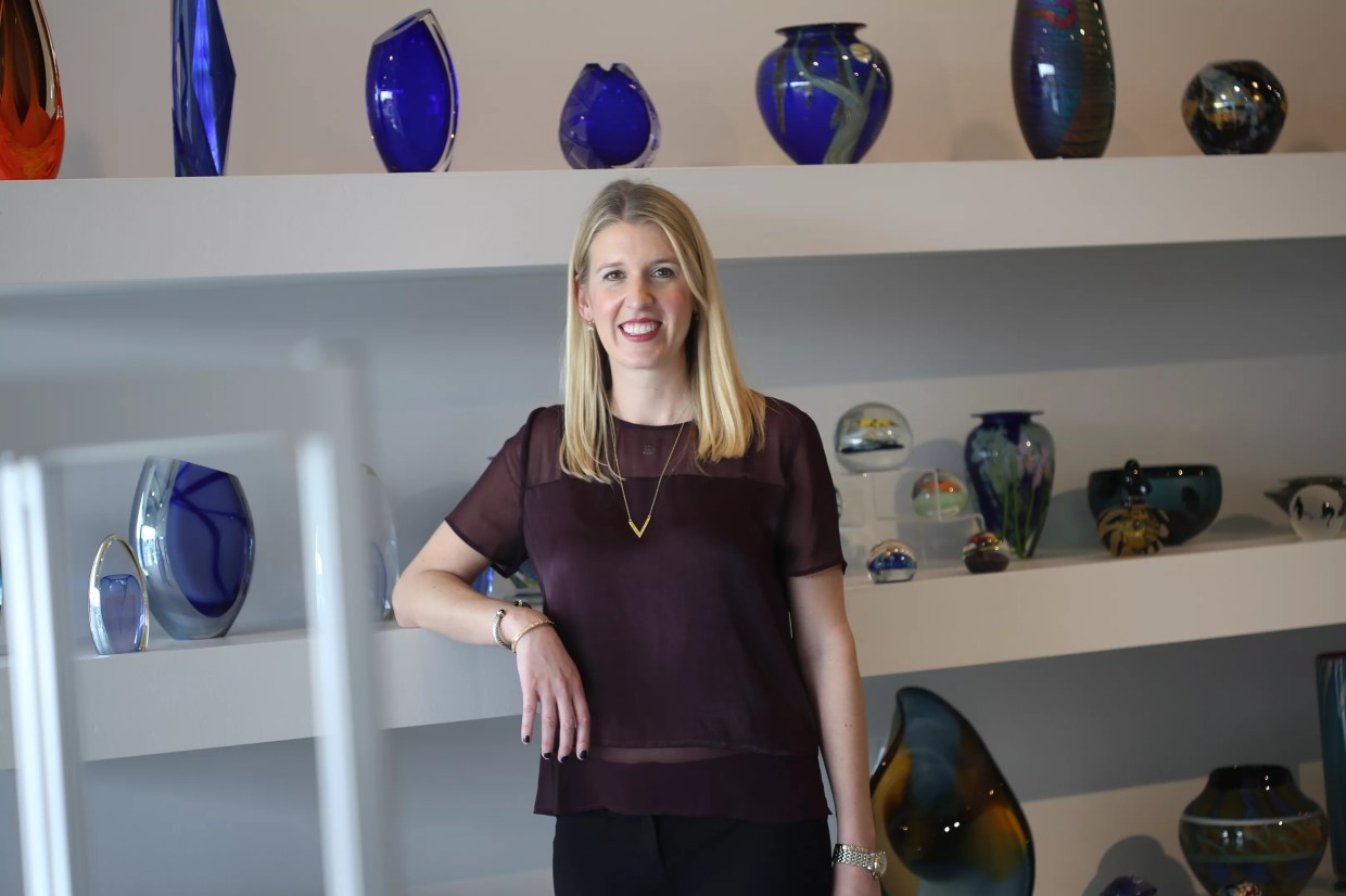 Brooke Weidenbaker Carries On Mother’s Love for Glass at LMB Art Glass