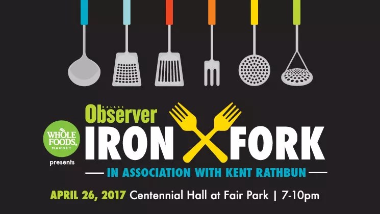 Die-Hard Dallas Foodies, Start Your Engines: Pre-Sale Starts Today for Iron Fork 2017