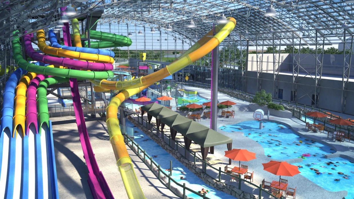 Grand Prairie Is Opening an 80,000-Square-Foot, Year-Round Water Park With a Retractable Roof