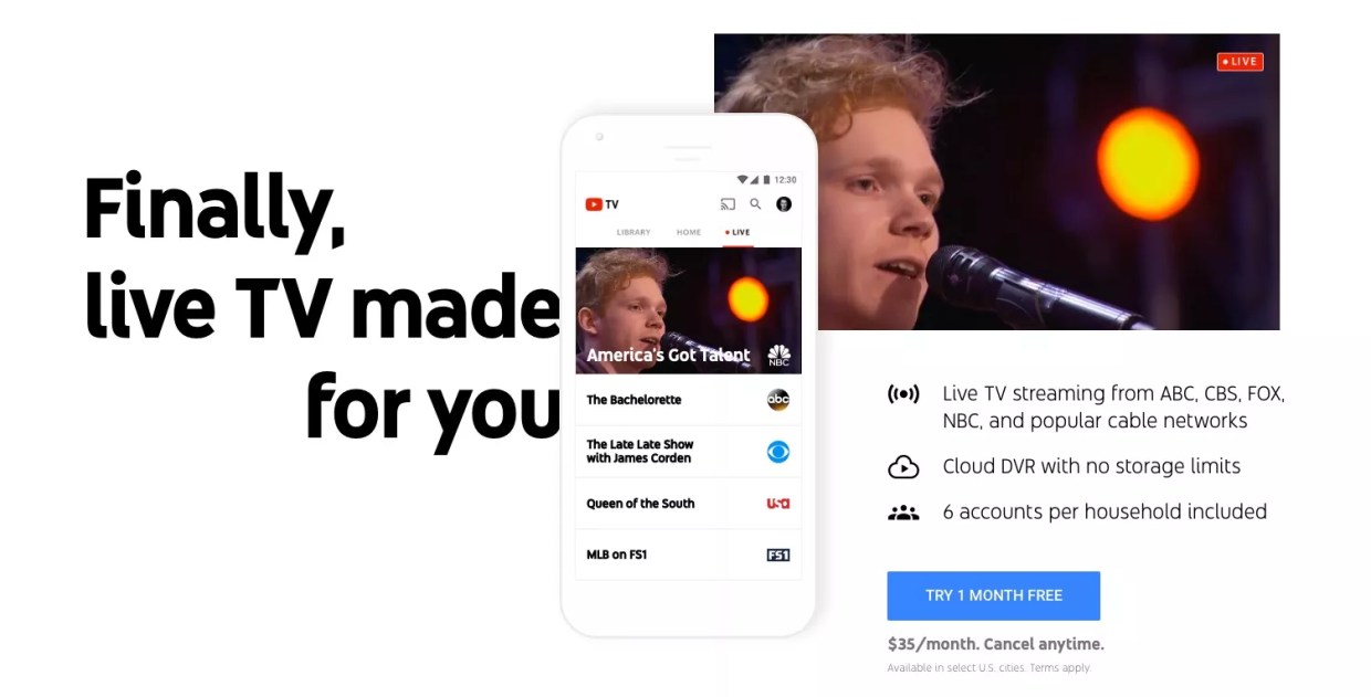 YouTube TV Lands in Dallas, But Can It Loosen Cable’s Chokehold?