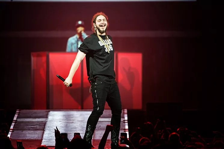 Post Malone Returns Home To Promote Delayed Album