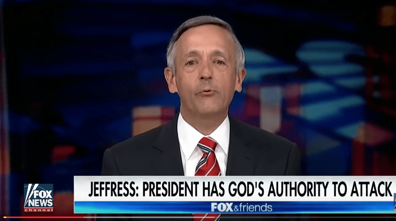 When Talking About Destroying North Korea, Dallas Pastor Jeffress Sounds Like … Barack Obama?