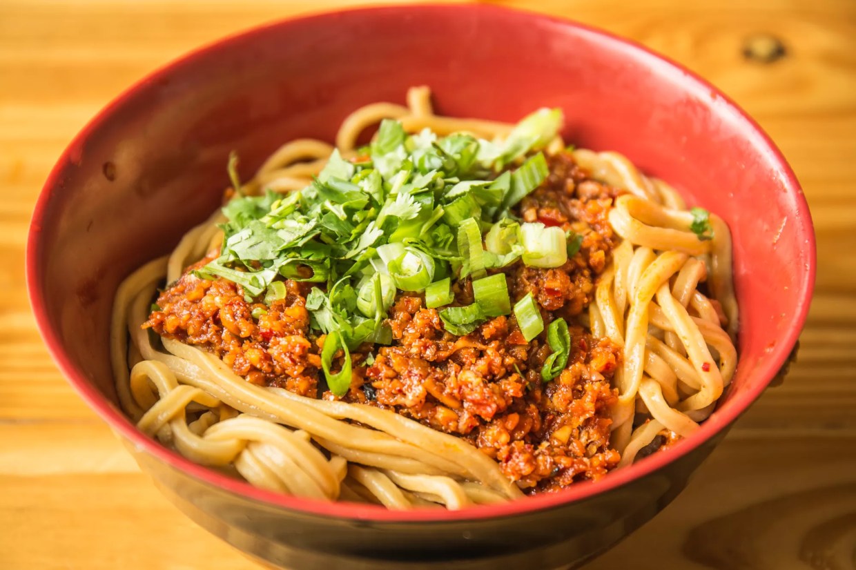 100 Favorite Dishes, No. 42: Spicy Garlic Peanut Noodles at Monkey King Noodle Company