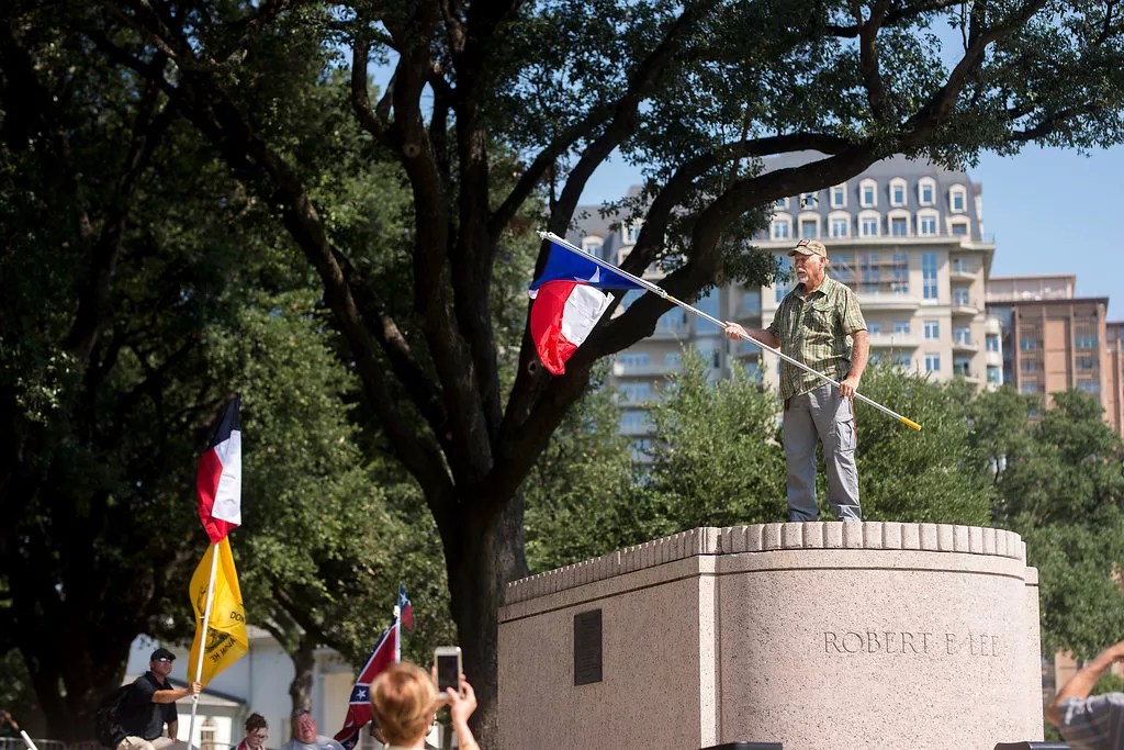 Profiles From Saturday’s Protest Over Removal of Robert E. Lee Statue