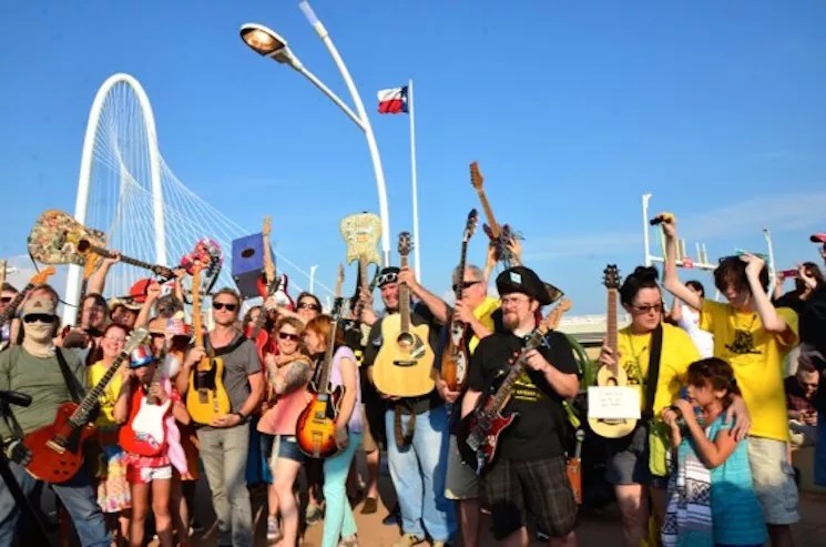 Event Encouraging Dallasites to Brandish Guitars, Not Guns, Still Going Strong 4 Years Later