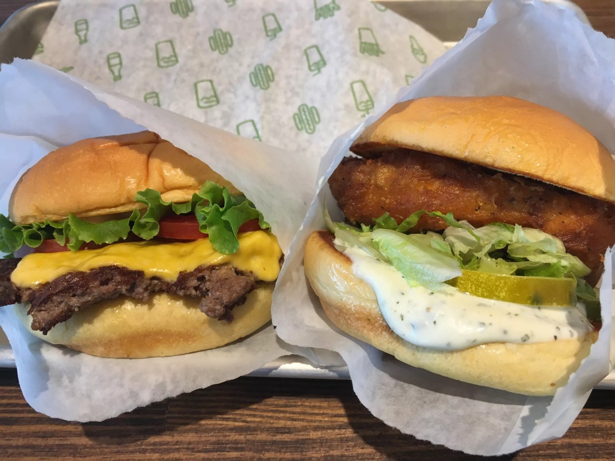 Bow Before the Fast Food at the New Shake Shack at Preston and Royal
