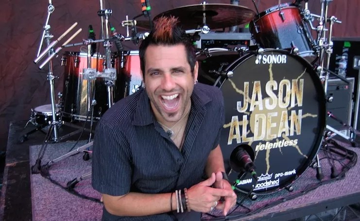 Rich Redmond, Drummer for Jason Aldean, Hasn’t Unpacked His Suitcase in 20 Years