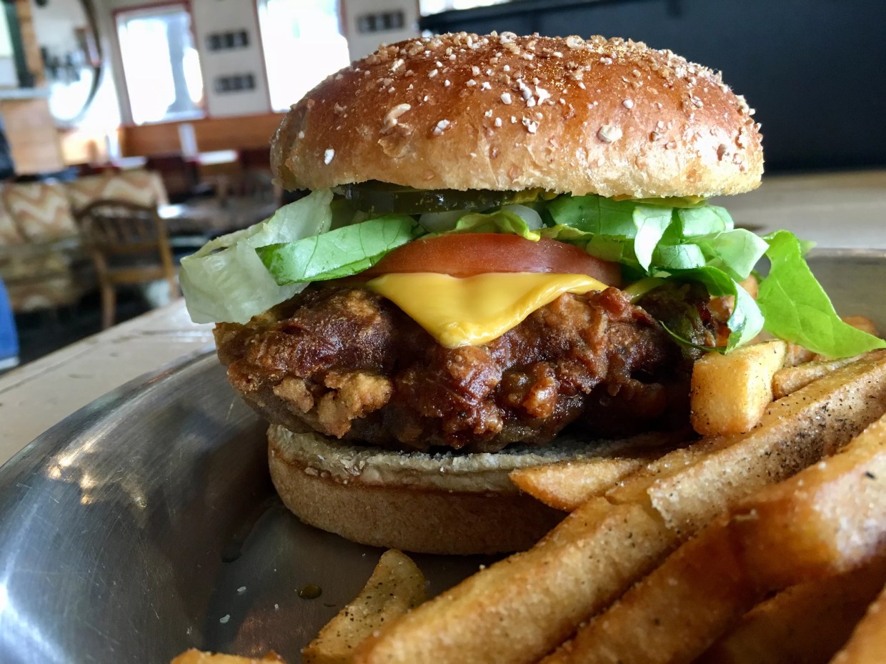 Where’s the Beef? At Chicken Scratch, It’s in the Chicken-Fried Cheeseburger.