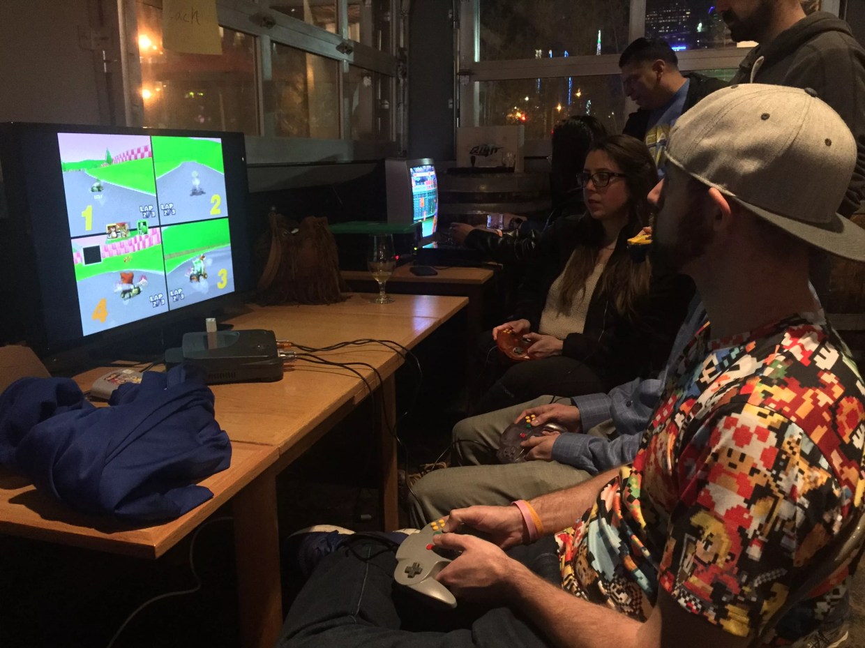 128 <i>Mario Kart</i> Racers Compete at BrainDead Brewing Gaming Night