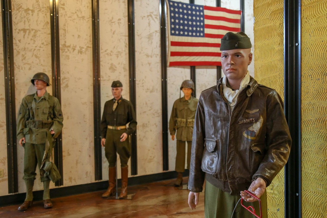 George Cone’s Collection of WWII Memorabilia on Display at Lewisville Mall