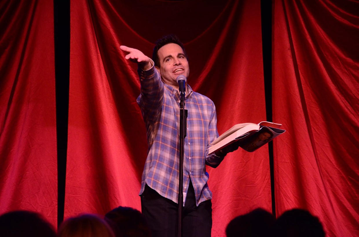 Mario Cantone, Robert Wuhl and Laraine Newman Read the Holy Scriptures of the Stars for <i>Celebrity Autobiography</i>