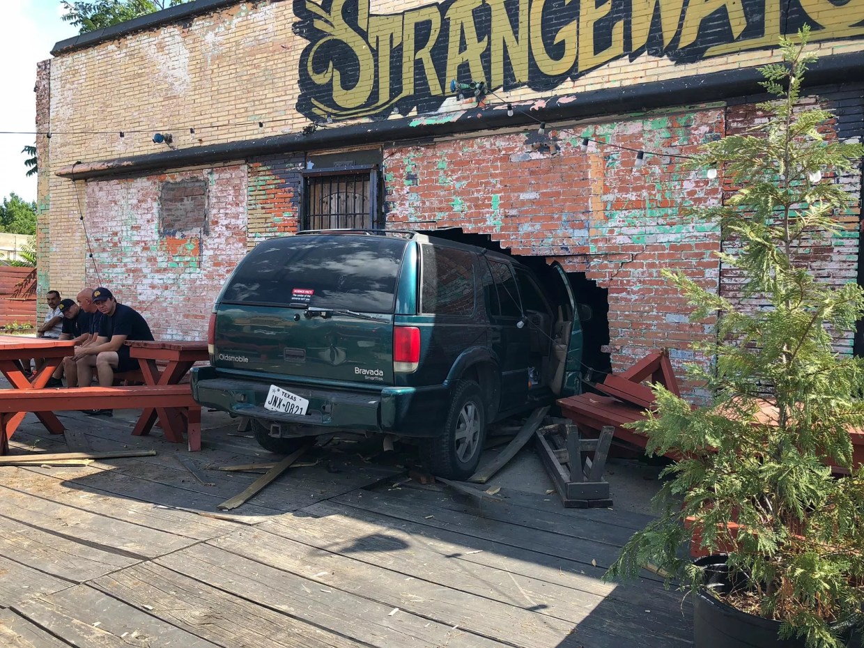 Strangeways Reopens Just One Day After an SUV Crashed Dramatically Into the Bar