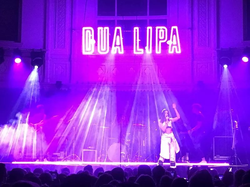 Dua Lipa Proves She’s as Much a Live Performer as She Is a Recording Artist