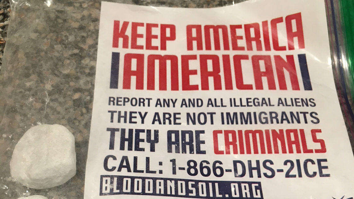 ‘Blood and Soil,’ Once Nazi Rhetoric, Pops Up in Arlington