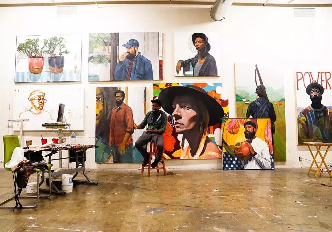 Rap Producer Kasseem Dean Bought Riley Holloway’s Art