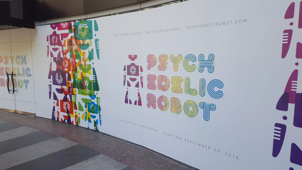 The Bivins Gallery’s Psychedelic Robot is Bringing Highbrow Art to the Masses