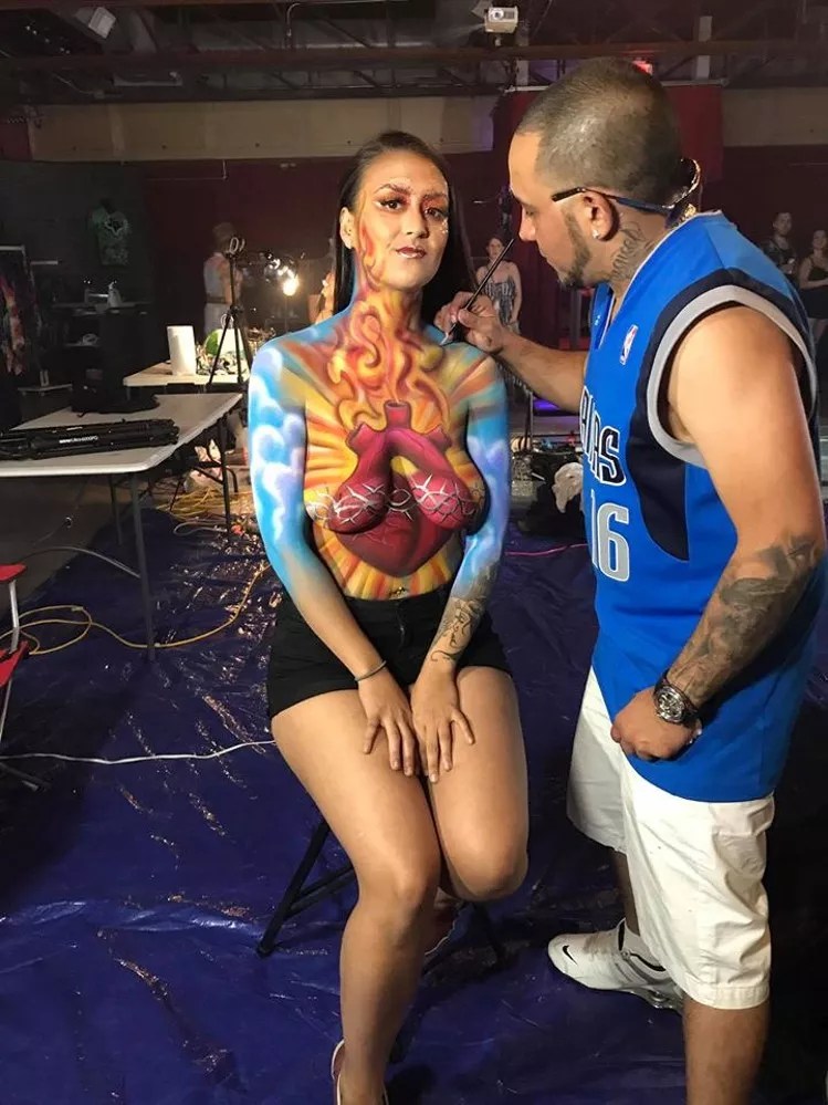 Extreme Body Painting Takes on <i>Star Wars</i> on <i>Star Wars</i> Day