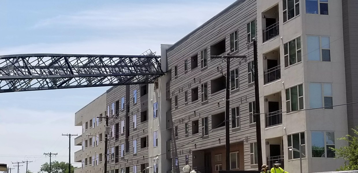 A Month After Crane Crash, Apartment Residents Can Soon Pick Up Things