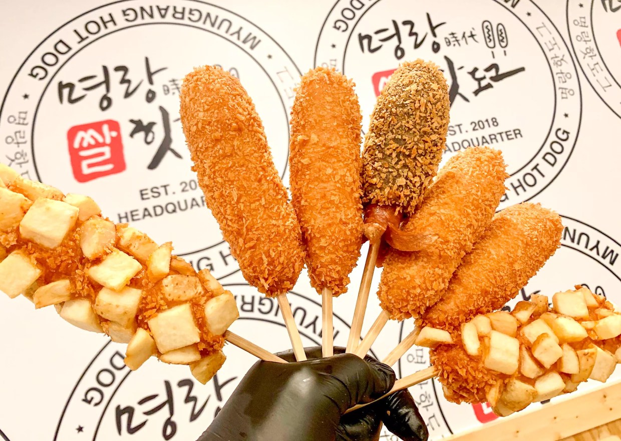 Myungrang in Carrollton Takes Corn Dogs to a New Level