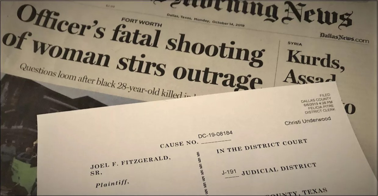 Answers to Questions About Atatiana Jefferson’s Death May Lie in Ex-Chief’s Lawsuit