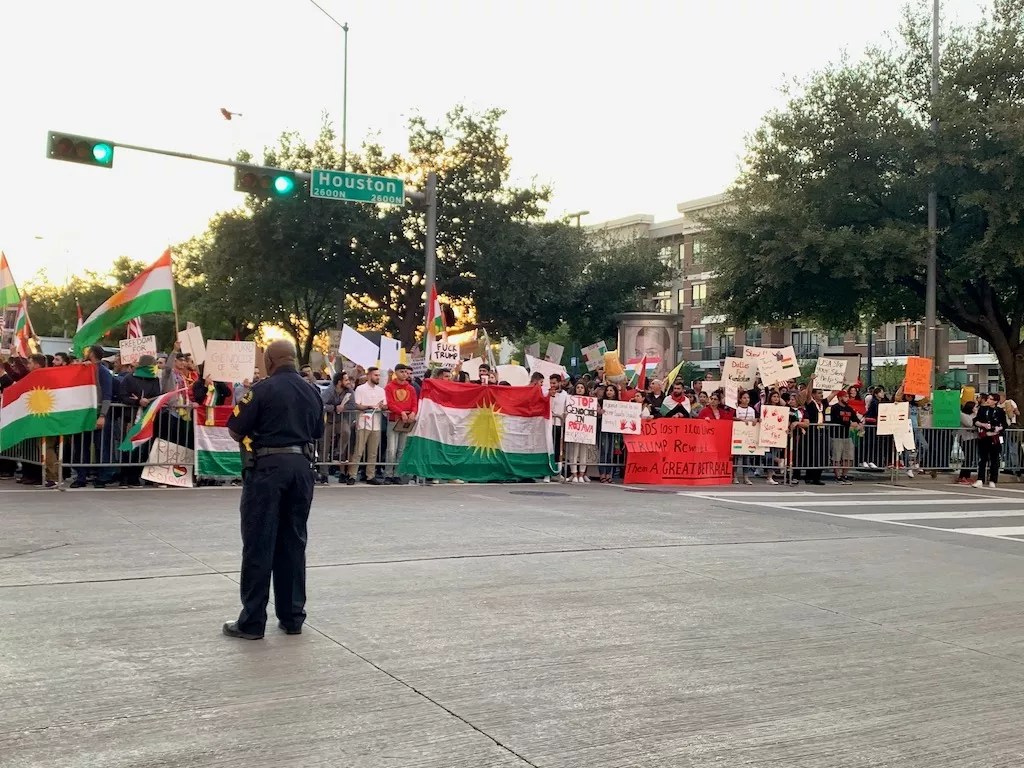 Silent No Longer: Trump’s Betrayal Stirs DFW’s Sizable Kurdish Community to Action