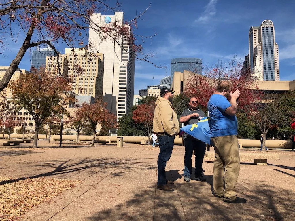 Here’s What Happened When ‘Straight Pride’ Activists Planned a 2,000-Person March through Downtown Dallas
