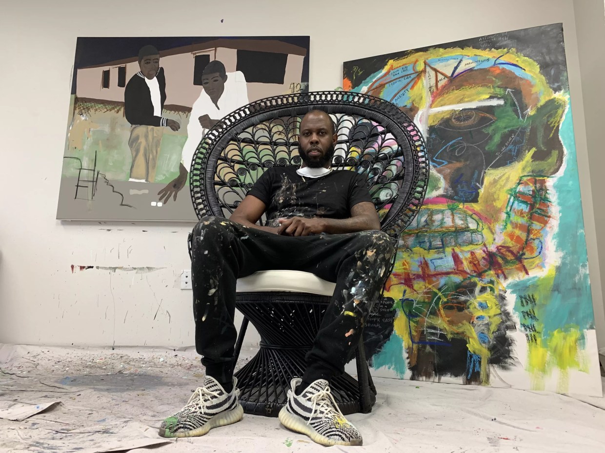 Artist Jammie Holmes Paints What He Knows: Stories of Trauma and Survival