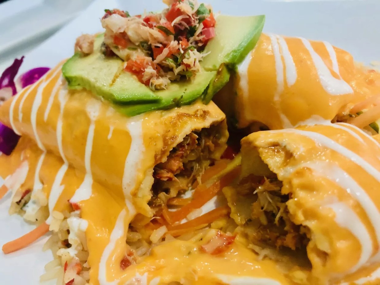 Eat This: Seafood Enchiladas at La Palapa Del Sabor