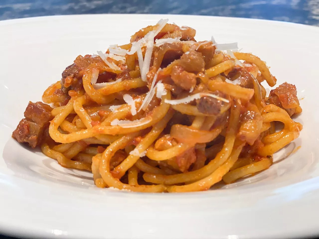 Good to Go: Bucatini Amatriciana at the End of the World