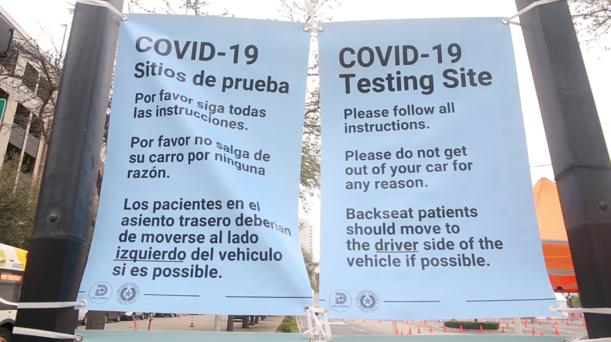 Dallas COVID-19 Test Sites Set To Lose Federal Funding