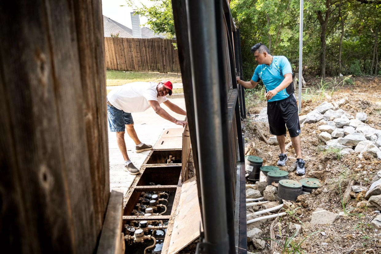 After Months of Struggle, a Denton Neighborhood Finally Gets Clean Water