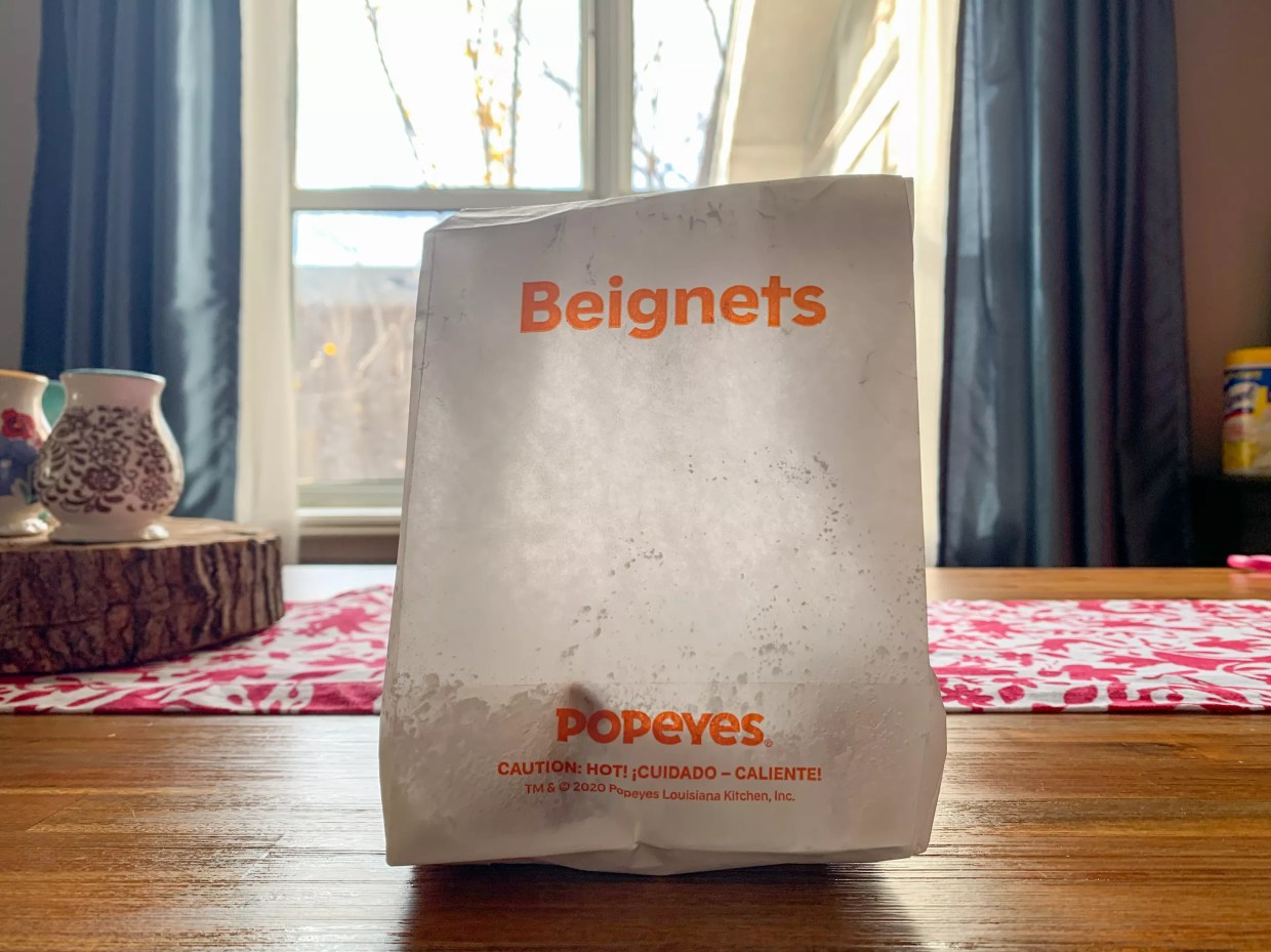 We Try Popeyes’ Chocolate Beignets