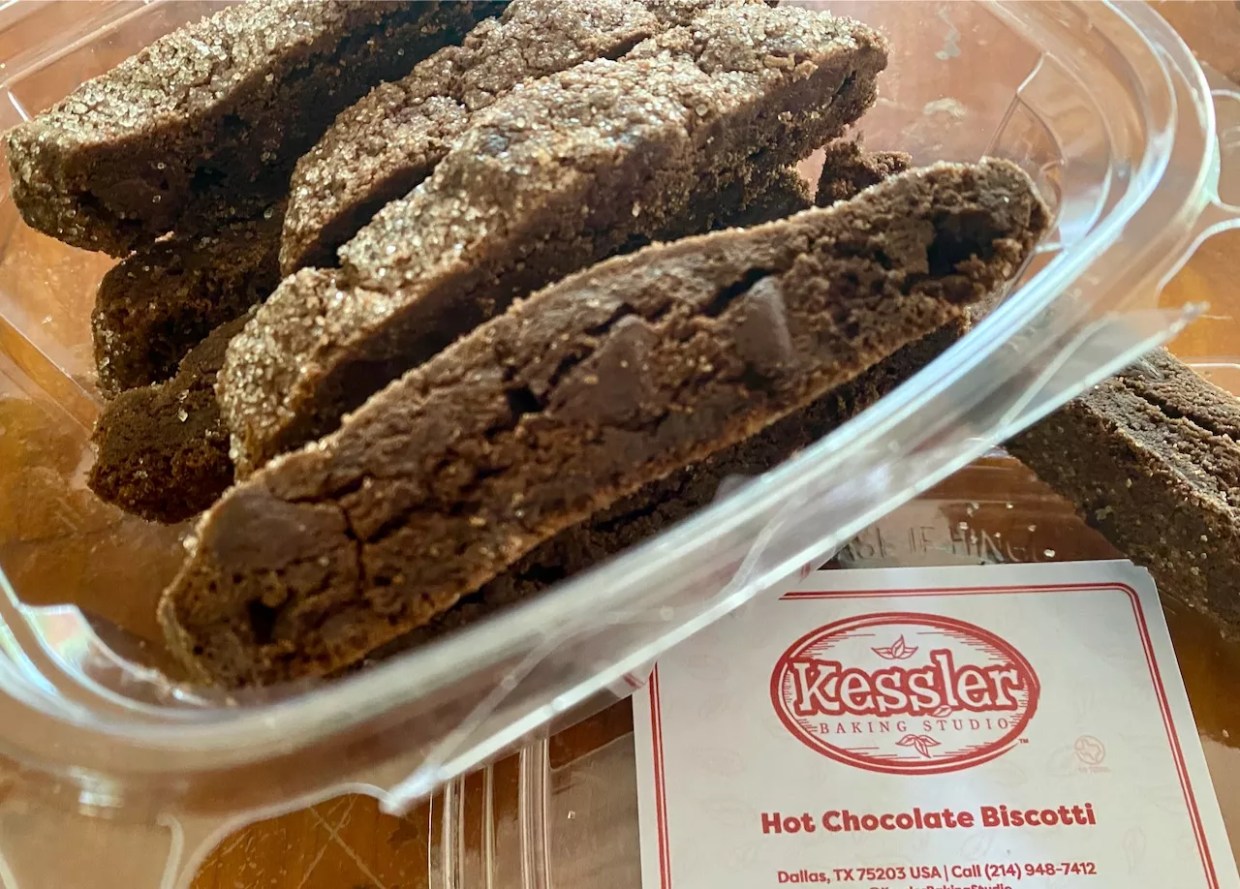 Kessler Baking Studio Seduces with Spicy Chocolate Biscotti; Plus Saturday Coffee Pop-Up