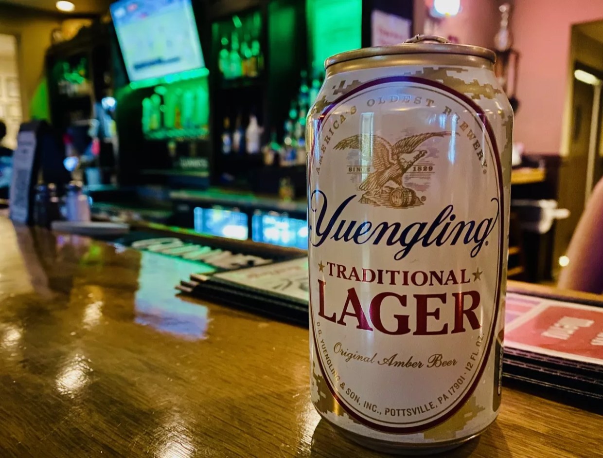 Cans of the Coveted Pennsylvania Craft Beer Yuengling Creeping into Bars
