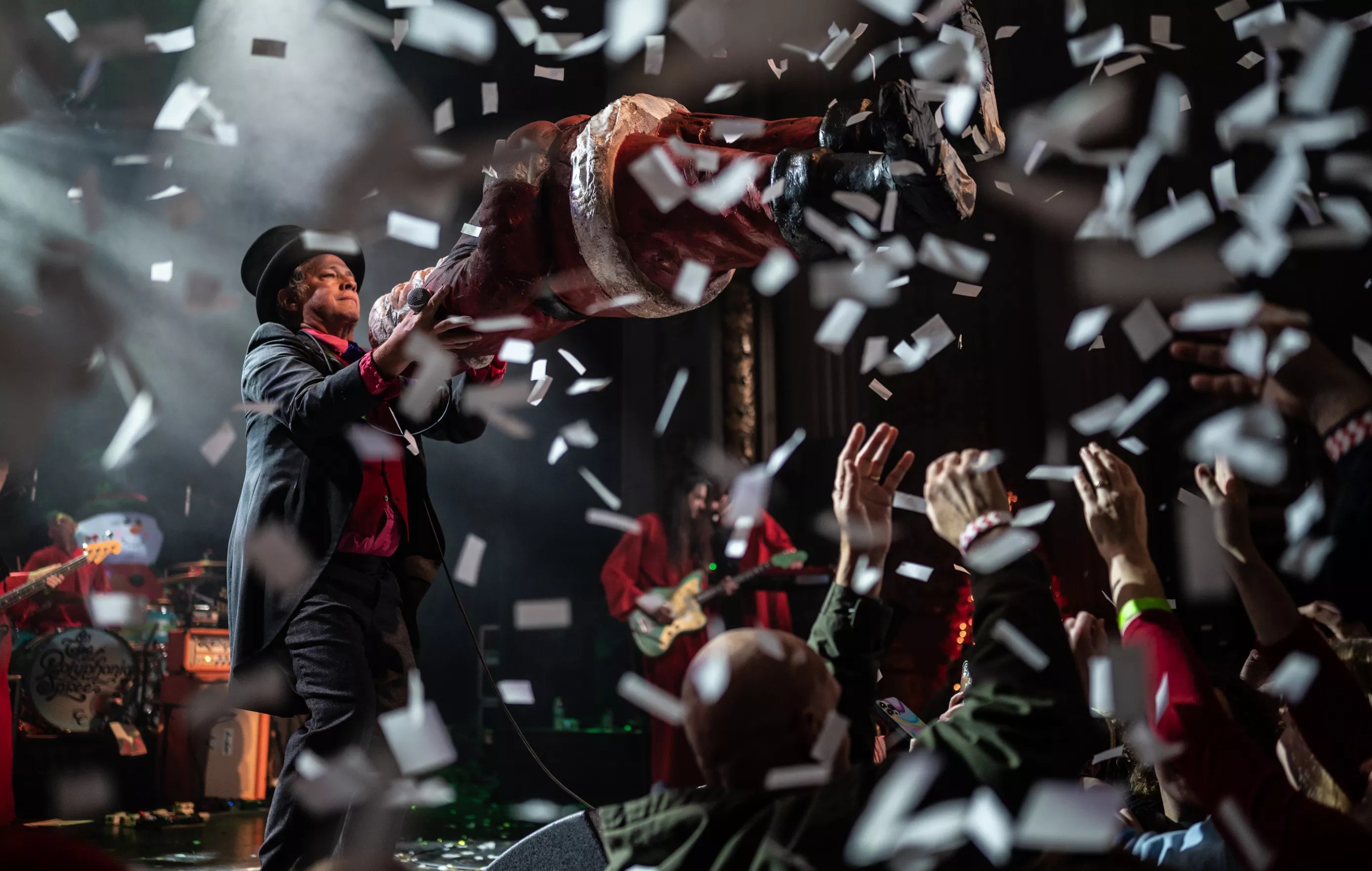 The Polyphonic Spree playing in Dallas.