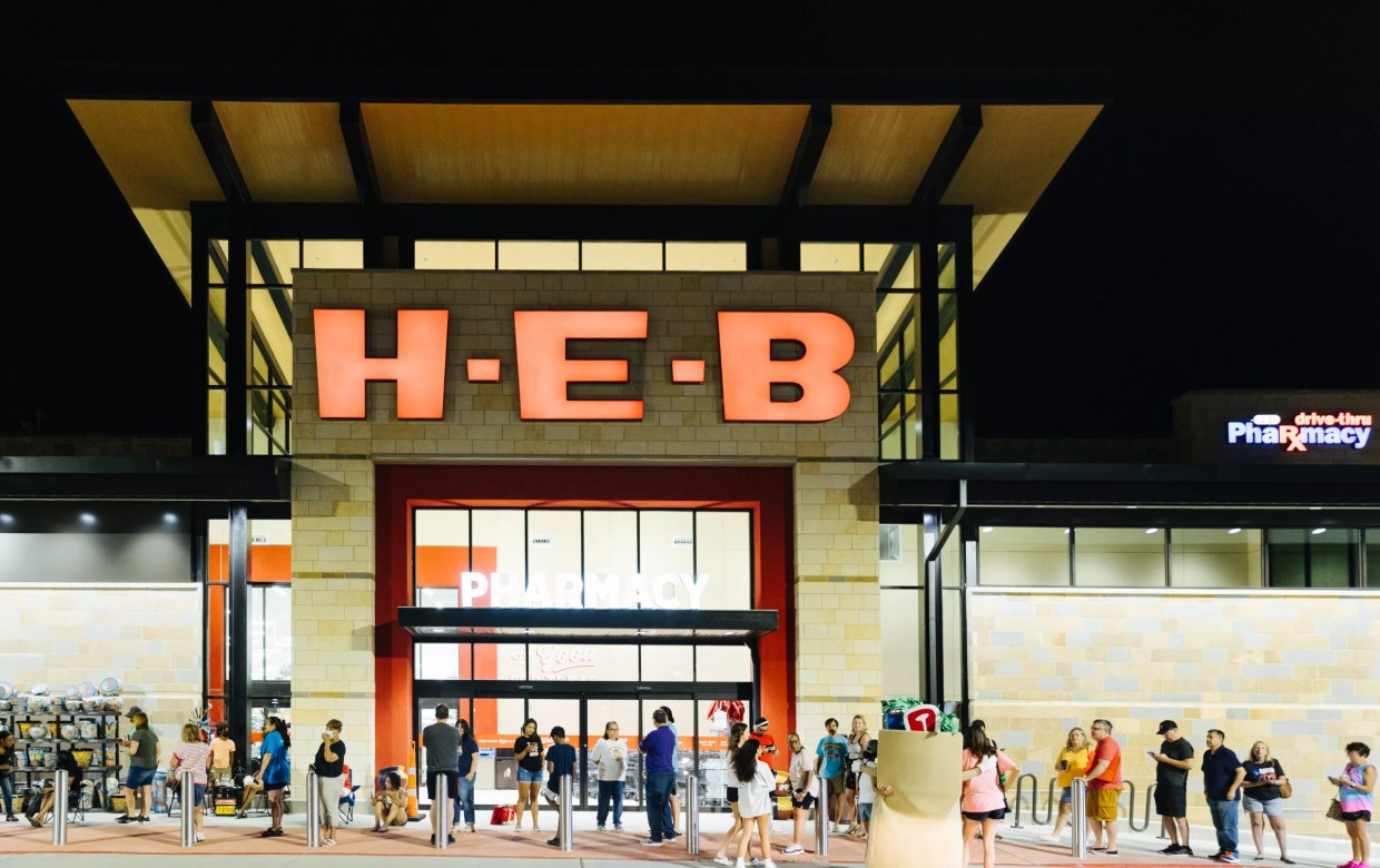 HEB grocery store.