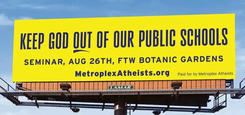 atheists billboard